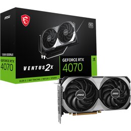 Karta graficzna MSI GeForce RTX 4070 Ventus 2X E OC 12GB DLSS 3