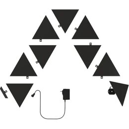 Panele świetlne NANOLEAF NL47-0102TW-9PK Czarny (9 sztuk)