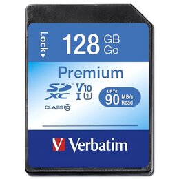 Karta pamięci VERBATIM Premium U1 microSDXC 128GB