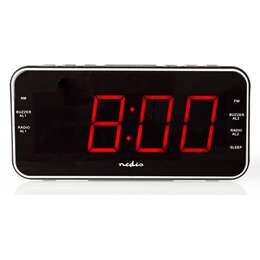 Radiobudzik NEDIS CLAR004BK Czarny