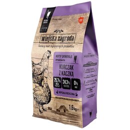 Karma dla kota WIEJSKA ZAGRODA Kurczak z kaczką 1.6 kg