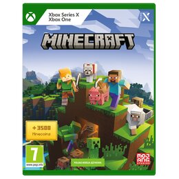 Minecraft + 3500 Minecoins Gra XBOX ONE (Kompatybilna z Xbox Series X)