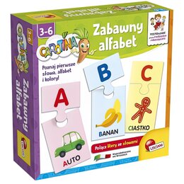 Gra edukacyjna LISCIANI Carotina Zabawny alfabet