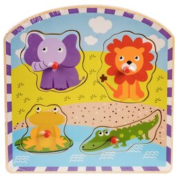 Puzzle DAFFI Safari 2 D-117 (4 elementy)