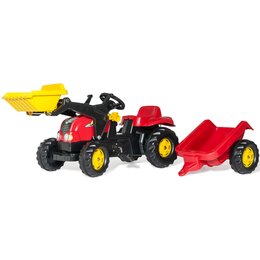 Jeździk ROLLY TOYS RollyKid Traktor 023127 Czerwony