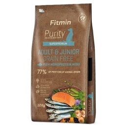 Karma dla psa FITMIN Purity Grain Free Ryba 12 kg