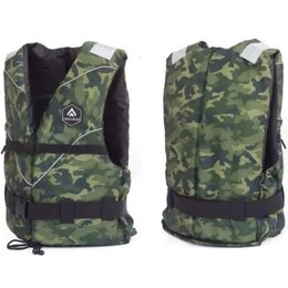 Kamizelka asekuracyjna AQUARIUS Standard military camo (rozmiar L/XL)