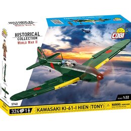 Klocki plastikowe COBI Historical Collection World War II Kawasaki Ki-61-I Hien Tony COBI-5740