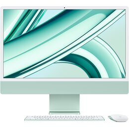 Komputer APPLE iMac 24 4k 23.5" Retina M3 10R GPU 8GB RAM 256GB SSD macOS Zielony