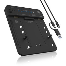 Stacja dokująca ICY BOX IB-2913MCL-C31 USB Typu C 3.2 Gen. 2, Aktywna