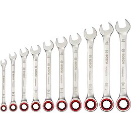 Zestaw kluczy płasko-oczkowych BOSCH B-1600A02AU0 (10 elementów)