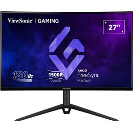 Monitor VIEWSONIC VX2718-2KPC-MHDJ 27" 2560x1440px 180Hz 1 ms [MPRT] Curved