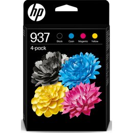 Zestaw tuszów HP 937 Czarny, Błękitny, Purpurowy, Żółty 6C400NE