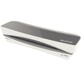 Laminator LEITZ iLam Home A4 Szerokość laminacji 230 mm, Nagrzewanie 3 min Szary