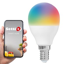 Inteligentna żarówka LED SETTI+ SL314RGB 4.8W E14 Wi-Fi