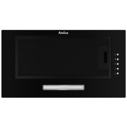 Okap AMICA OMP6211B Czarny 250m3/h 63dB klasa C Włącznik i wyłącznik oświetlenia