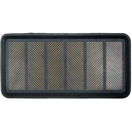 Ociekacz MULTIDECOR Scraper Czarno-złoty 40 x 80 cm