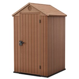 Domek narzędziowy KETER Darwin 4x4 Brązowy 118 x 116.7 x 205 cm