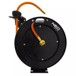 Zwijadło pneumatyczne, metalowe, otwarte NEO TOOLS 9,5mm x 15m HEAVY DUTY
