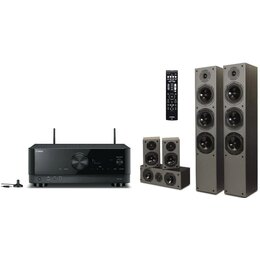 Kino domowe YAMAHA RX-V4A + PRISM Falcon HT500 Czarny