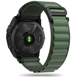 Pasek TECH-PROTECT Nylon Pro do Garmin Fenix 5/6/6 Pro/7 (47 mm) Zielony