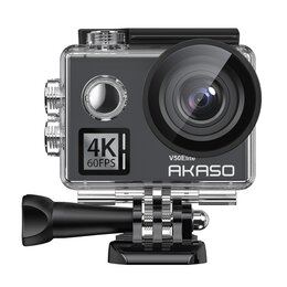 Kamera sportowa AKASO V50 ELITE, filmy 4K 60fps, WiFi, bateria 1050mAh