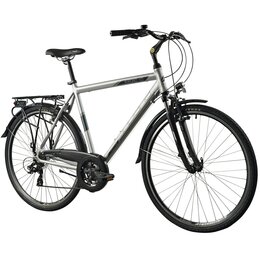 Rower trekkingowy INDIANA X-Road 1.0 M21 28 cali męski Srebrny