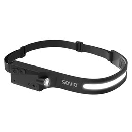 Latarka czołowa LED SAVIO FL-02 Czarny