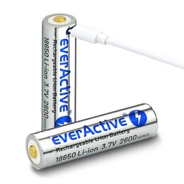 Akumulatorek 18650 2600 mAh EVERACTIVE EV18650-26M (1 szt.)