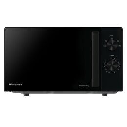 Kuchenka mikrofalowa HISENSE H20MOBP1H 700W średnica 25.5 cm pojemność 20L Pulse Technology Czarny
