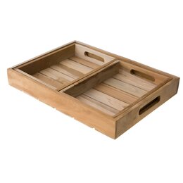 Taca TWEAKWOOD 48301 (3 sztuki) Brązowy