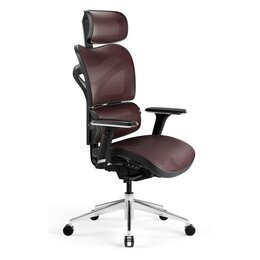 Fotel DIABLO CHAIRS V-Commander Czarno-burgundowy