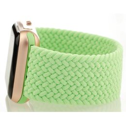 Pasek LUNA do Apple Watch 3/4/5/6/7/8/SE (42/44/45mm) Jasnozielony
