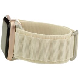 Pasek LUNA do Apple Watch 3/4/5/6/7/8/SE (42/44/45mm) Beżowy