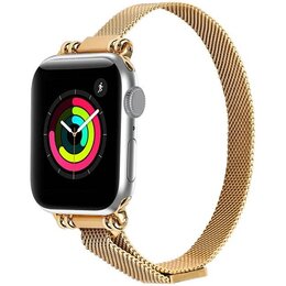 Pasek LUNA do Apple Watch (38/40/41mm) A00131 Złoty