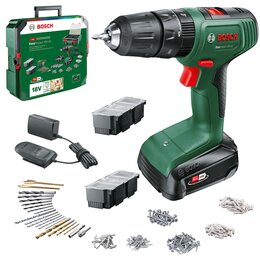 Wiertarko-wkrętarka udarowa BOSCH EasyImpact 18V-40 Zestaw