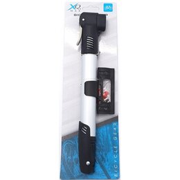Pompka rowerowa XQMAX Mini Alu Srebrny