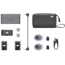 System bezprzewodowy DJI Mic 2 (2 TX + 1 RX)