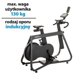 Rower spinningowy KETTLER Hoi Frame Szary