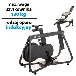 Rower spinningowy KETTLER Hoi Frame+ Szary