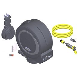 Bęben na wąż KARCHER HBX 5.35 Automatic