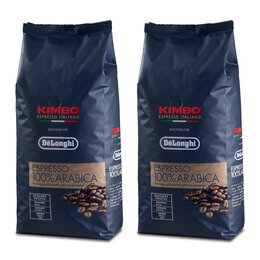 Kawa ziarnista DELONGHI Kimbo Espresso Arabica 2 x 1 kg