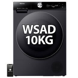 Suszarka HISENSE DH7S107BB Seria 7S Wi-Fi ConnectLife AI SuperDry Ekran TFT Samoczyszczacy wymiennik ciepła
