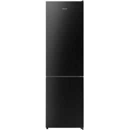 Lodówka HISENSE RB440N4GBD No Frost 200.4 cm Czarne szkło Licowane drzwi Szuflada z niższą temperaturą