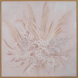 Obraz EUROFIRANY 440423 82 x 82 cm Beżowy
