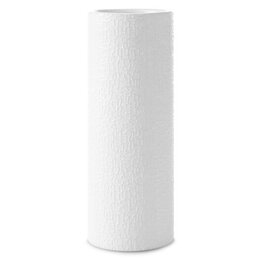 Wazon EUROFIRANY Riso 11 x 30 cm Biały