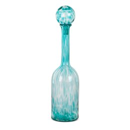 Wazon EUROFIRANY Isla 14 x 60 cm Turkusowy