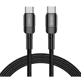 Kabel USB-C - USB-C TECH-PROTECT UltraBoost EVO PD100W/5A 2 m Czarny