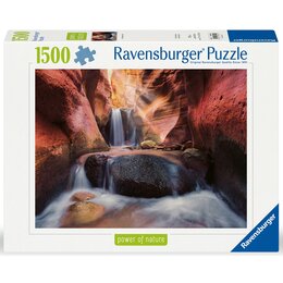 Puzzle RAVENSBURGER Wodospad Czerwony kanion 12000801 (1500 elementów)