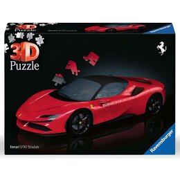 Puzzle 3D RAVENSBURGER Ferrari SF90 Stradale 11576 (108 elementów)